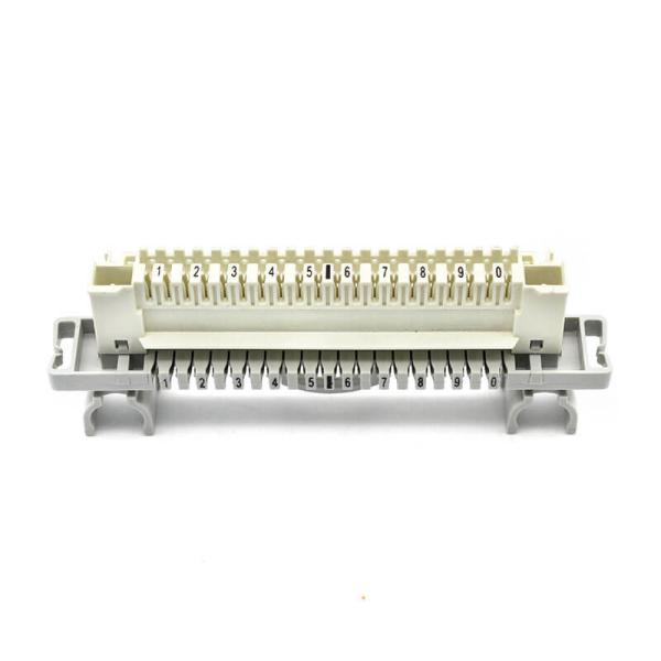 10 Pair KRONE LSA Module LSA PLUS NT Module PBT For Telecommunication Distributo