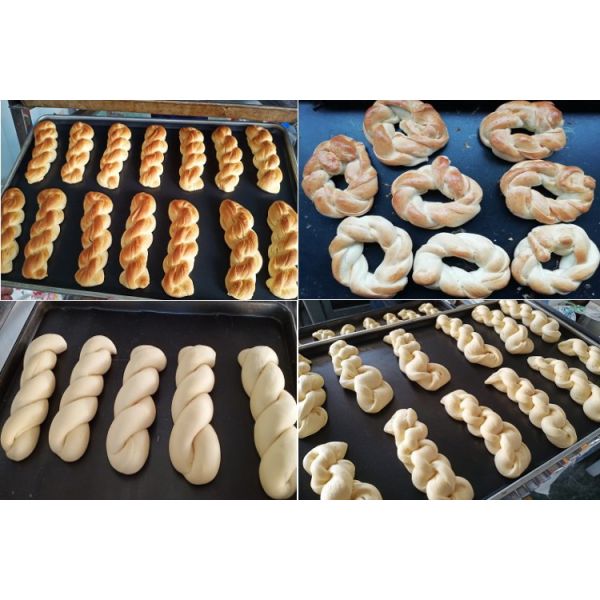 PLC Control Bagel Production Equipment CE 380V 3Ph