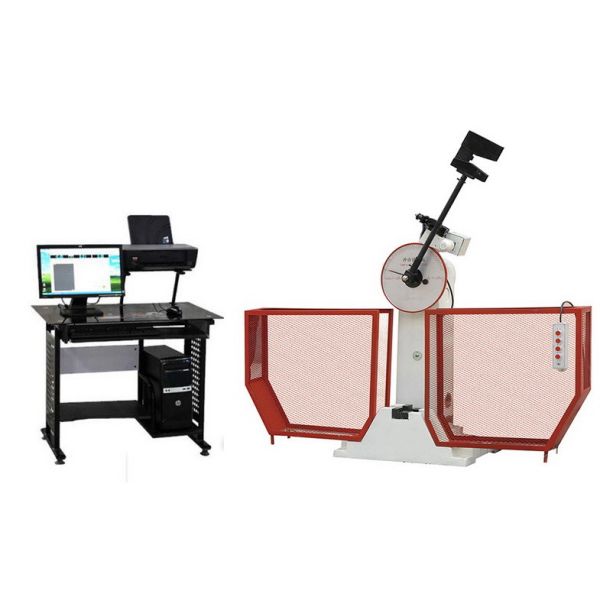 300J Computer Controlled Testing Machine Semi Automatic Charpy Impact Testing