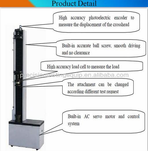 LDW-S0.1 Single column Digital Display Electromechanical Universal Testing Machine