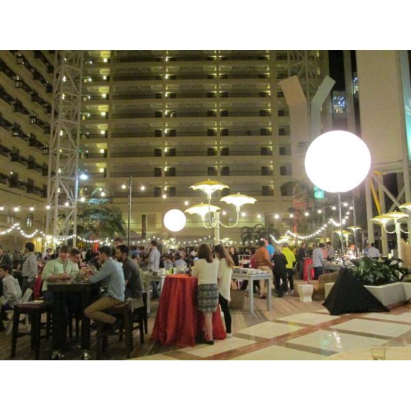 Dimmable Inflatable Moon Balloon Light Activity Decoration 160cm 240VAC