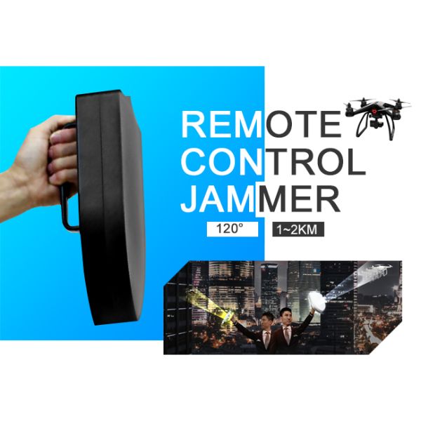 UAV Shield Long Distance Drone , Intercept Anti Drone Wireless Signal Jammer