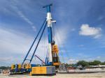 Precast Concrete Hammer Piling Machine Step Walking Crawler Walking Frame