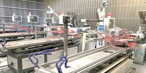 2M/Min 8mm Composite PVC Wall Panel Extrusion Line Fluted Wpc Wall Panel Machine