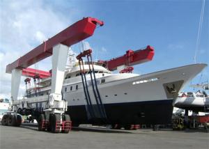 Quality 150t 180t Mobile Boat Lifting Crane Yacht Travel Lift Crane for sale