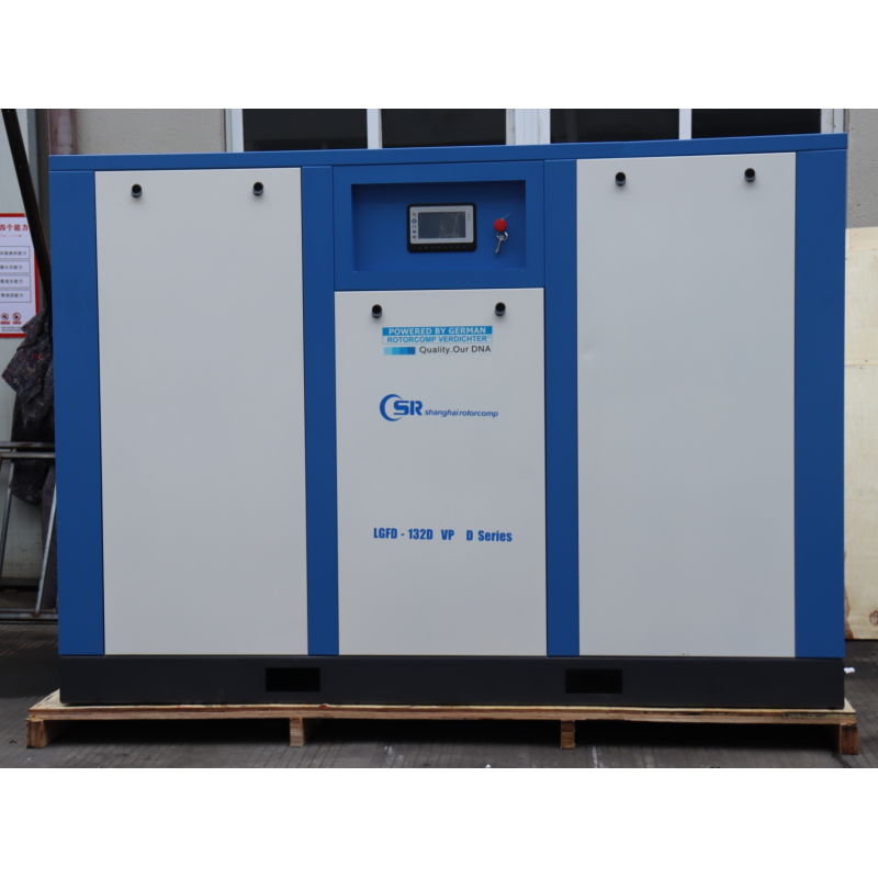 IP55 Coupling driving Tankless Air Compressor Touchable Controller