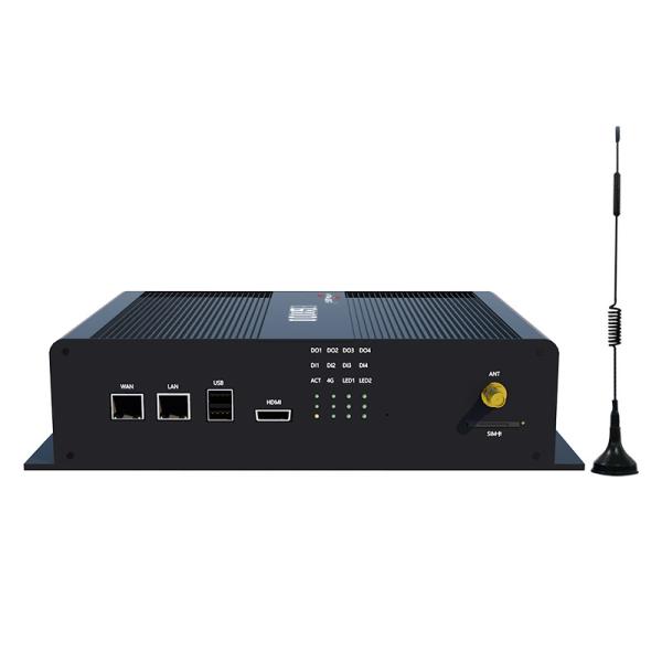 Buy DIN Rail RJ45 Edge Computing Gateway Support Bacnet Protocol With Node RED at wholesale prices