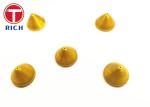 Micro Machining Brass Electrical Parts CNC Brass Parts Electroplating Barrel