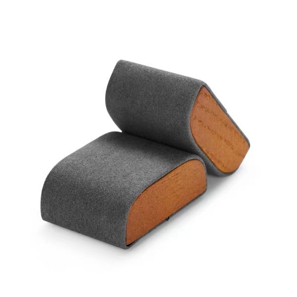 Brown Luxury Mens Watch Display Case Watch Display Showcase