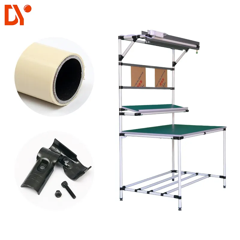 OD 28mm PE Coated Lean Pipe For Rack And Lean Pipe Systems