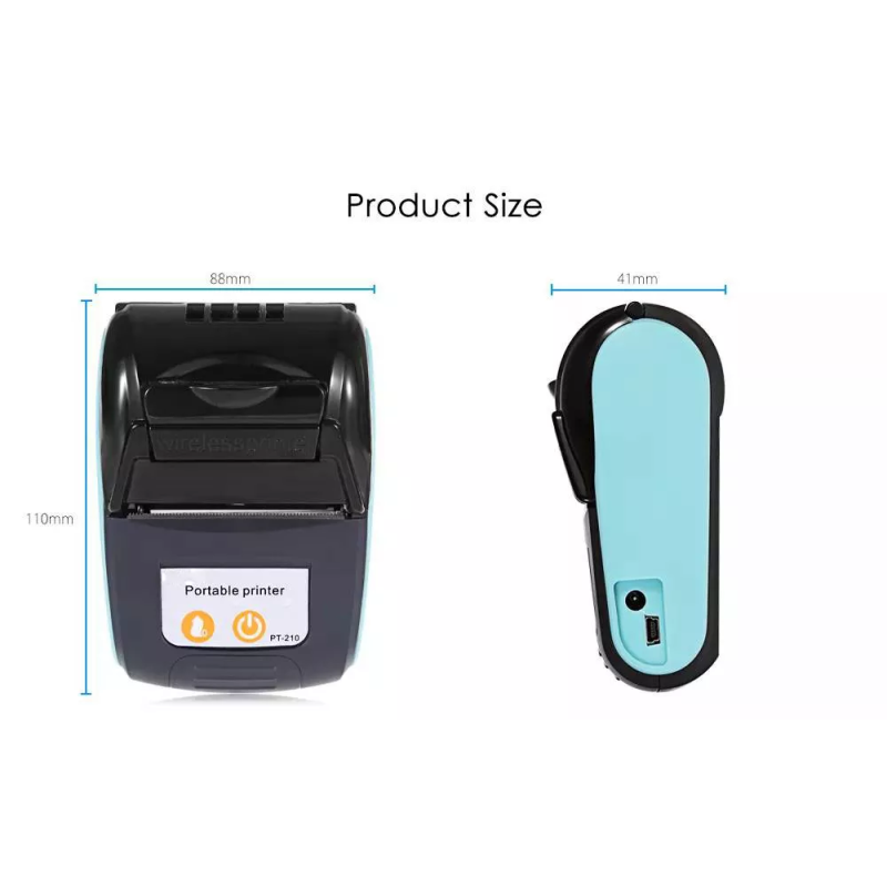 58mm Mini Portable Mobile WiFi Thermal Printer With Free Sdk PT-210