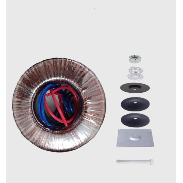 Compact High Efficiency 120W Toroidal Transformer for Audio Power Amplifier