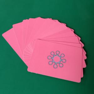 Quality 1000pcs Paper Cards For Games / Reusable Dry Erase Playing Cards Flash Learning Cards for sale
