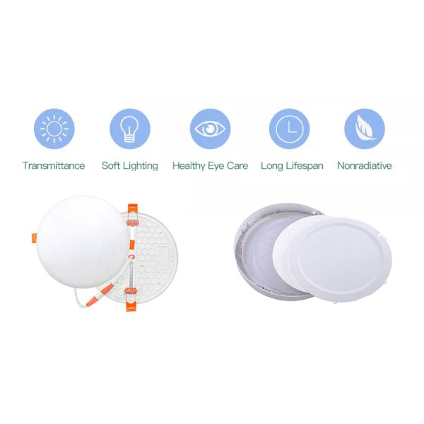 Soft LED Flat Panel Dimmable