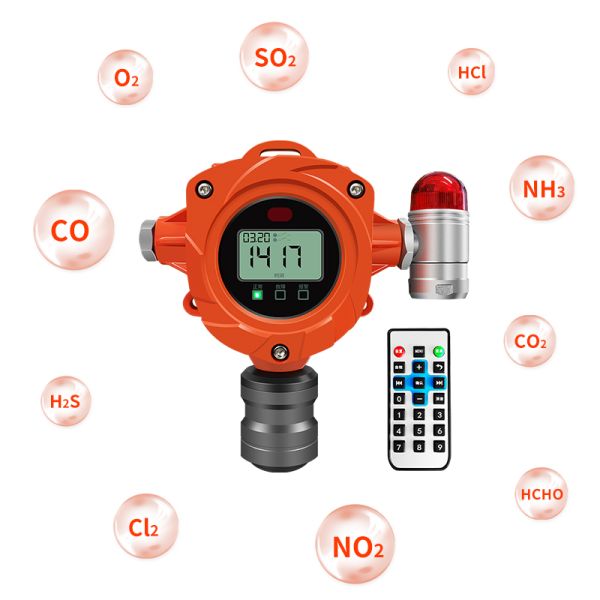 HF F2 Hydrogen Fluoride Gas Detector Fixed Fluorine Gas Detector