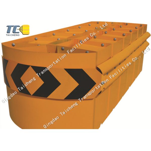 Traffic Safety Crash Cushion Anti Collision Steel Barrier