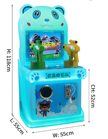 Indoor Children's Game Amusement Park Coin-operated Button Game Machine