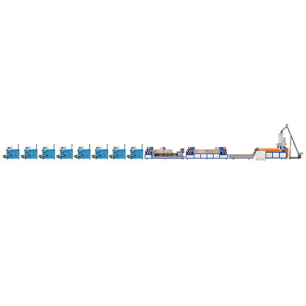 Buy Double Screw PP Packing Strap Making Machine , 9mm PP Strap Extrusion Machine at wholesale prices