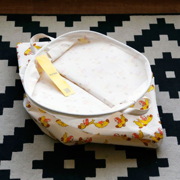 Puting Foldable washing laundry basket clothes toy storage bag large size box customized cat