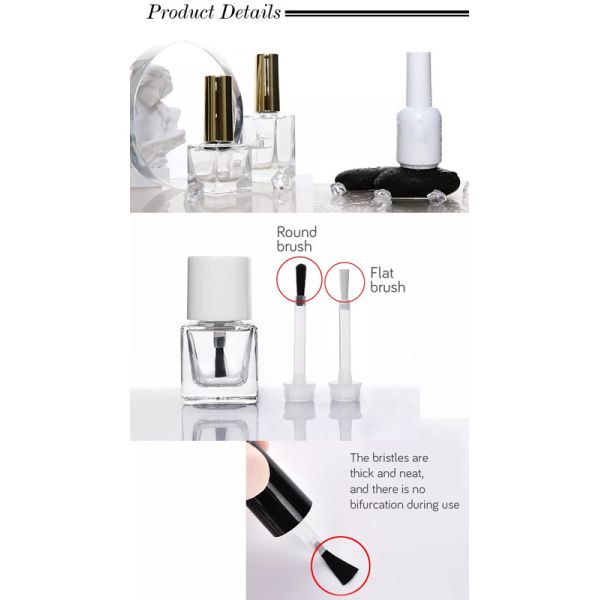 Round Empty Nail Polish Bottles Empty Fingernail Polish Bottles