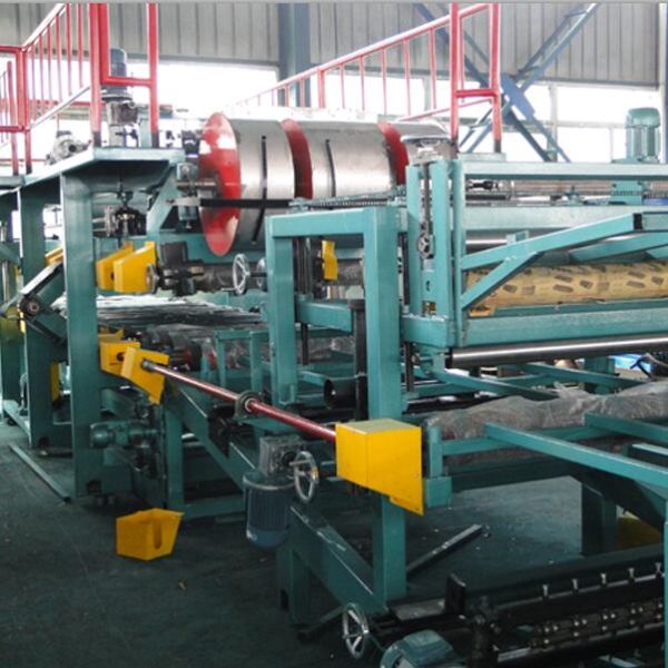 EPS Sandwich Panel Production Line PU / Foam Coated For Different Colors