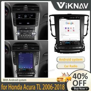 China For 2006-2018 Acura TL 10.4 Inch LCD Screen 8 Core Navigation Multimedia DVD Player renesas mcu Wireless Carplay 4G BT on sale