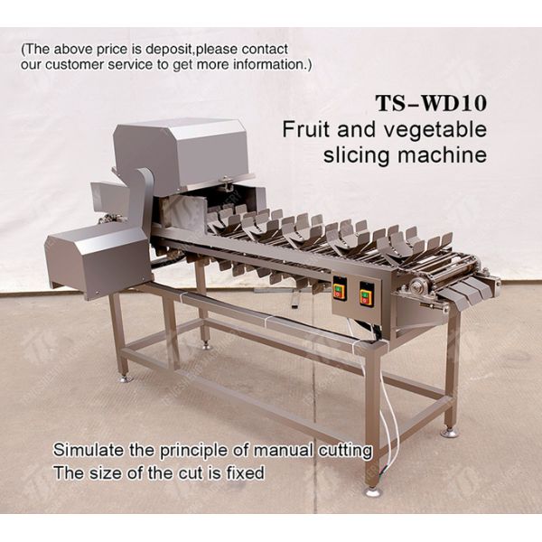 Fruit and vegetable slicing machine Apple papaya chieh-qua pumpkin wax gourd Potato Carrot radish Taro watermelon Hami Melon cucumber towel gourd