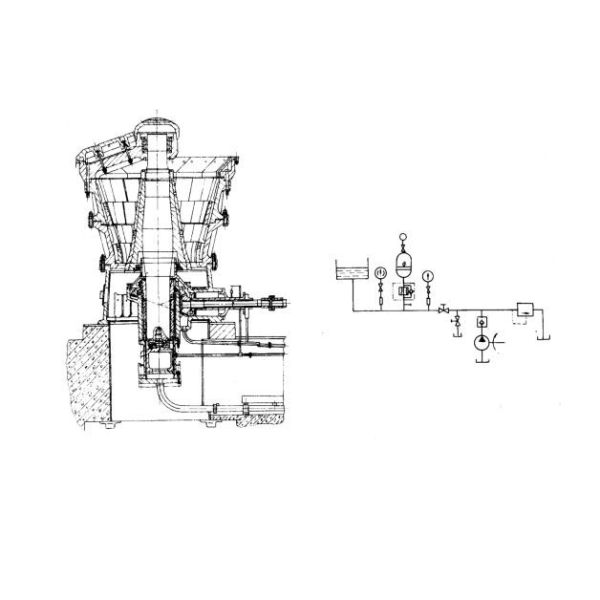 High Capacity Primary Gyratory Crushers 380 To 510TPH Hard Rock Crushing