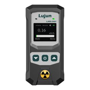 China LCD Display Portable Nuclear Radiation Detector Rechargeable With Alarm For X-ray Beta Gamma Rays on sale