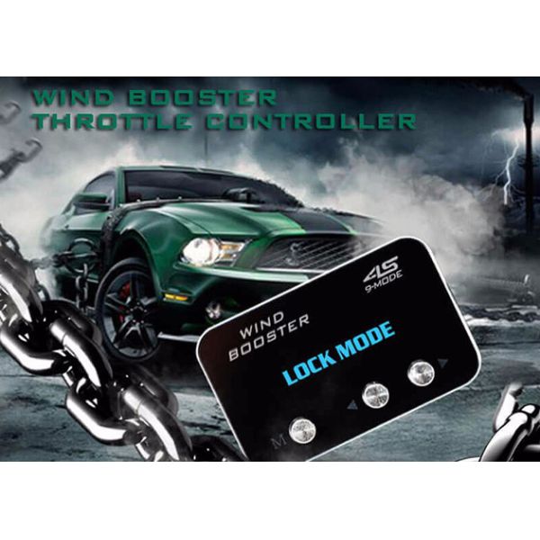 Windbooster 4S Car Throttle Controller Fuel Saving Lock Mode
