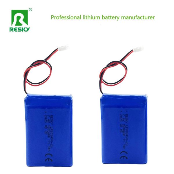 803450 Lithium Polymer Battery Pack front view
