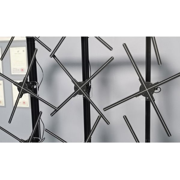 Advertising Bluetooth Wifi 3D Hologram Fan Display 55cm 65cm