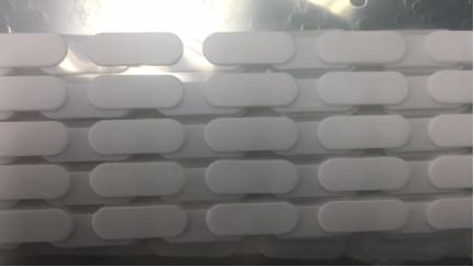 Buy Anti Scratch Light Diffusing Polycarbonate Material With 3M 467 Adhesive Back at wholesale prices