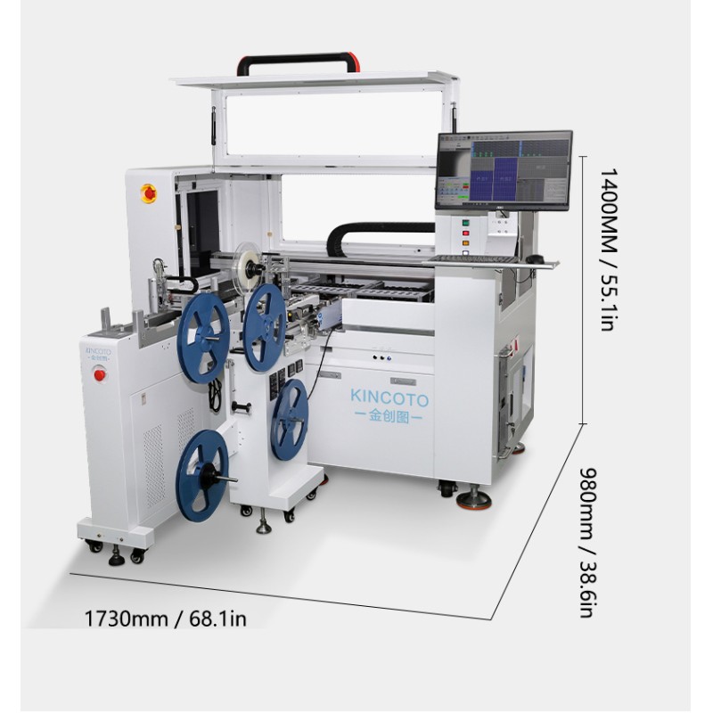 Reliable IC Programming Machine KA3000-GS6 Built-in Universal Programmer for Tray Tape Tube Multi-Mode