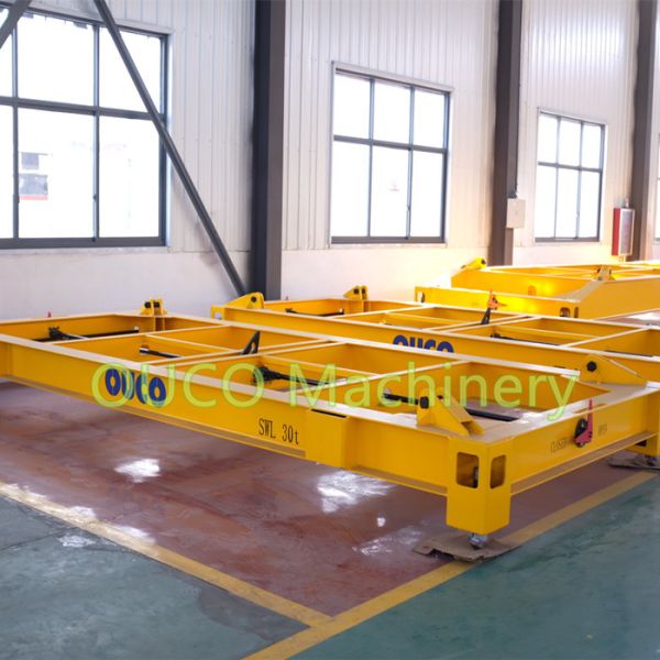 Semi Automatic Container Lifting Spreader Manually 20 Feet heavy duty