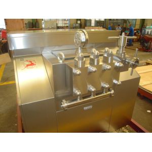 Quality High Speed Homogenization Machine / Manual Homogenizer 5000 L/H for sale