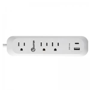 China 4 outlet Power Socket 1.5FT Cord, 2 USB Surge Protector, Power Charge on sale