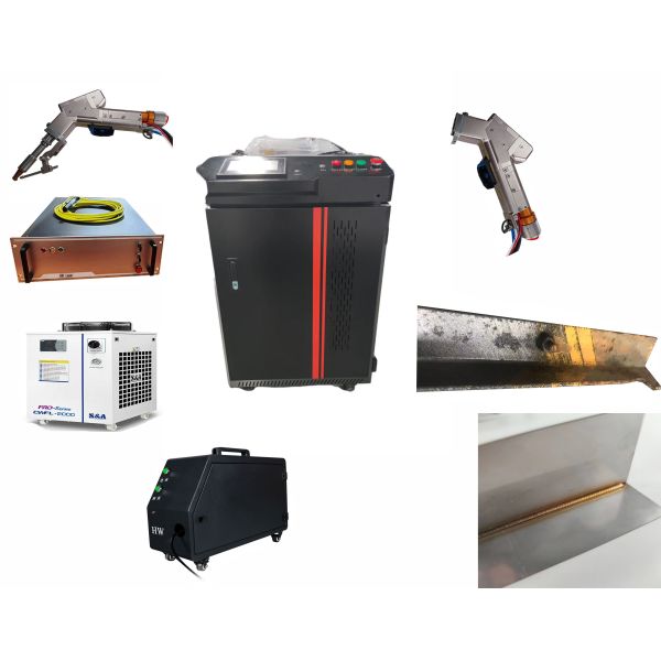 2000w Handheld Metal Laser Welding Machine 3 In 1 Multifunctional