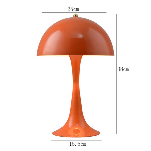 Modern Creative Mushroom Table Lamp Panthella Mini LED Table Lamp(WH-MTB-172)