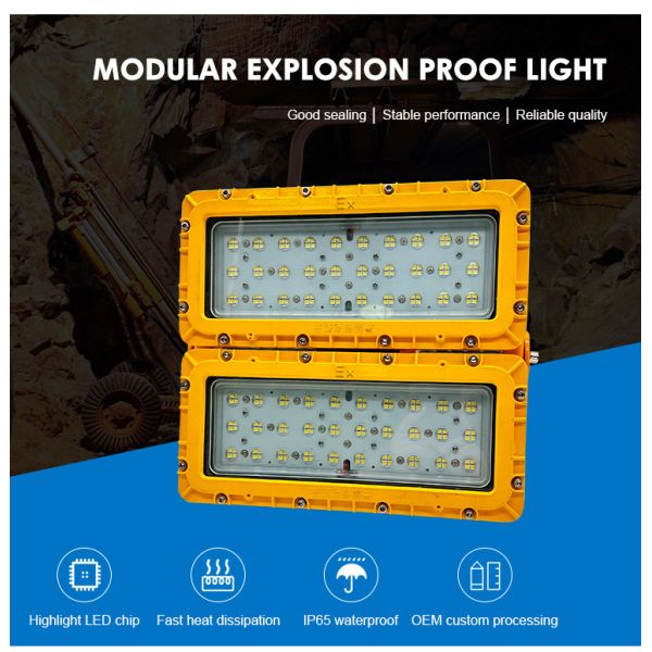 SMD3030 Led Hazard Explosion Proof Sight Glass Light AC100-265V