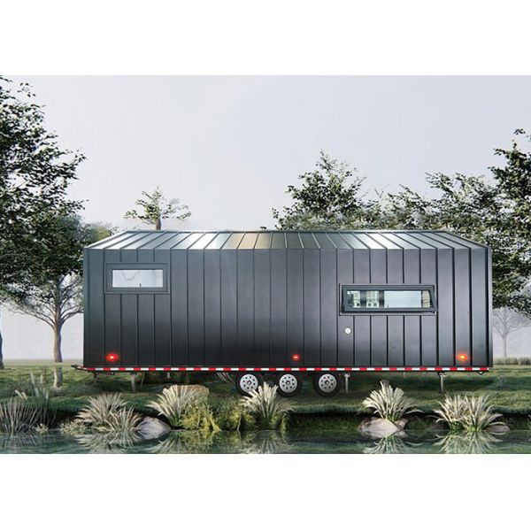 US / AS Modular Prefabricated Prefab Tiny House On Wheels With Bathroom
