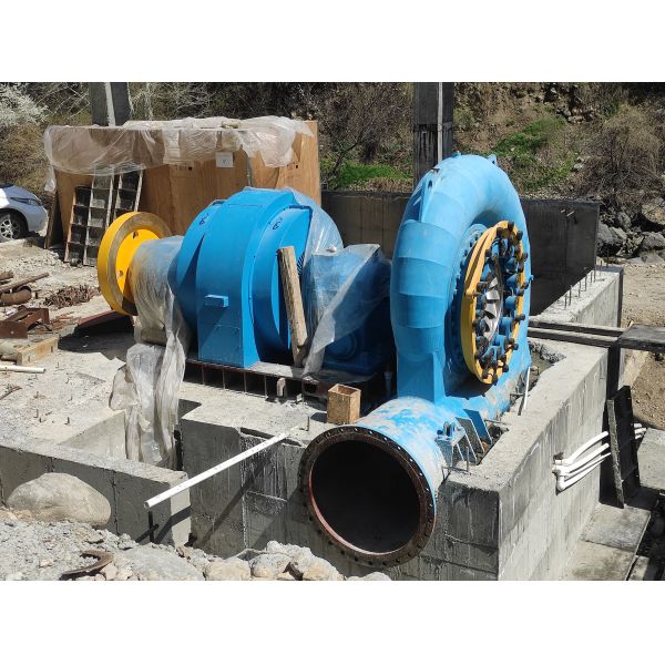 Customized Capacity Hydro Turbine Generator 200kw-20mw Steel Parameters 5m-500m Water Head 50HZ/60HZ