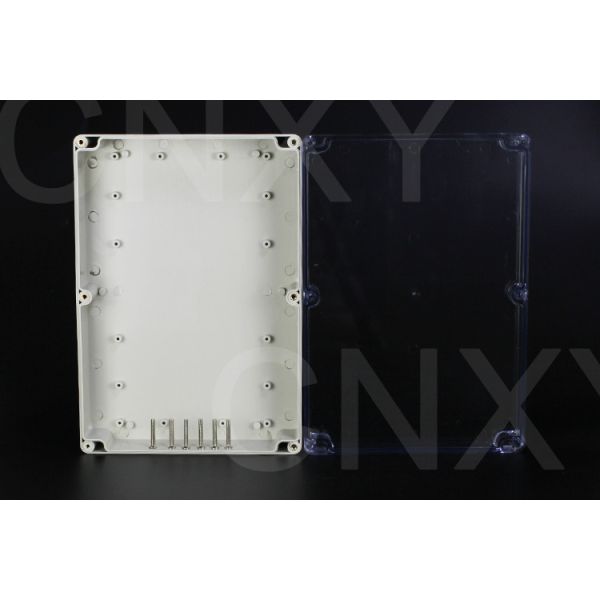 Water-resistant ABS electrical box plastic junction box clear waterproof box 263*182*60 mm