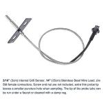 Pit Boss RTD Temperature Probe Sensor Replacement for P7 Series Smokers and Wood