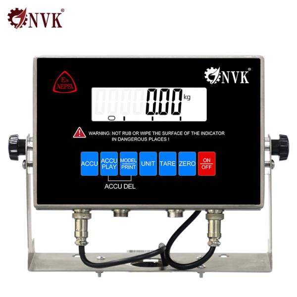 Buy LCD Indicator Light Digital Explosion Proof Indicator Stainless Steel Scale Indicator at wholesale prices