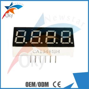 Quality 4-Digit 0.56&quot; 7-Segment Color Electronic Components Red LED Display Common Anode Module for sale