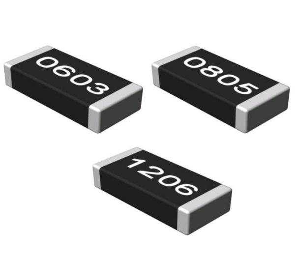 Buy Lightweight SMD Chip Resistor / Small Chip Resistor With Power Rating Dimension at wholesale prices