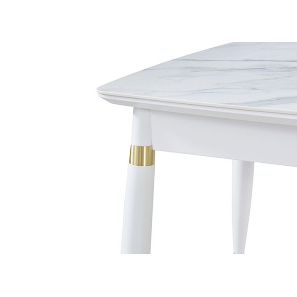 Light Luxury Style 130cmx80cmx76cm Slate Dining Table