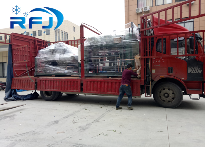 Energy Saving AC Power Hanbell Screw Compressor RC2-710B-Z Precision Volume Control