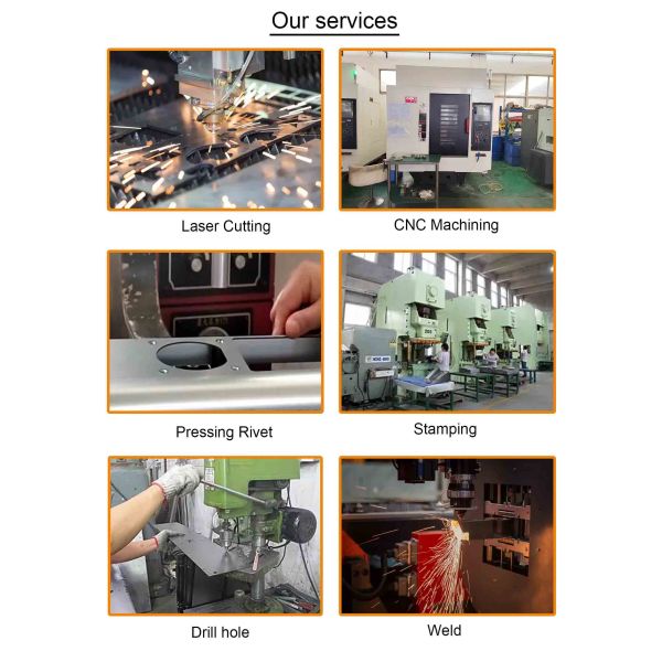 Electrical Custom Metal Parts Sheet Metal Cabinet Electro-Plating